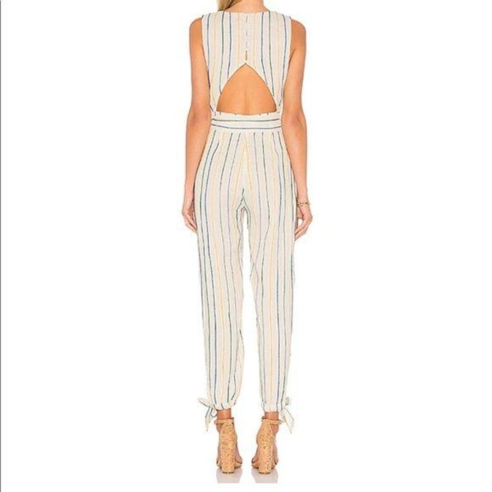 NWT Tularosa “Reese” Jumpsuit in Ellis Stripe - Picture 3 of 4